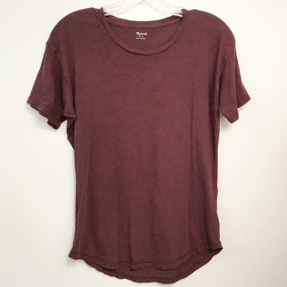 Madewell • Women’s Whisper Cotton Crewneck Tee S - Picture 1 of 6